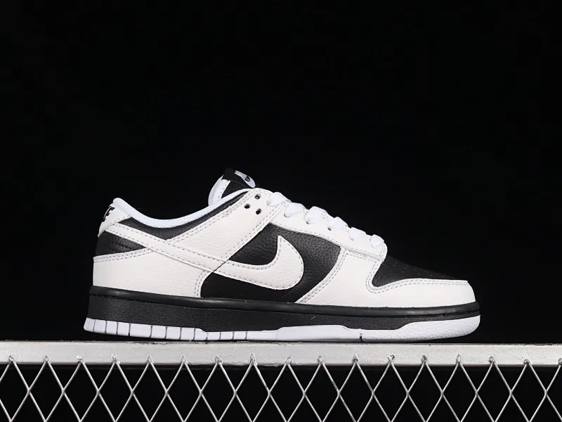 All Categories Nk SB Dunk Series Nk SB Dunk Low Low-top Sneakers F Version Nk Dunk Low "Reverse Panda" White and Black Reverse Panda SB Smashing Backboard Fashion Casual Sneakers FD9064-011